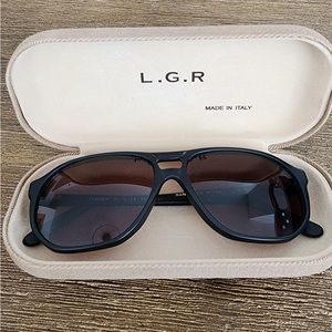 LGR Tangeri sunglasses black with brown lense